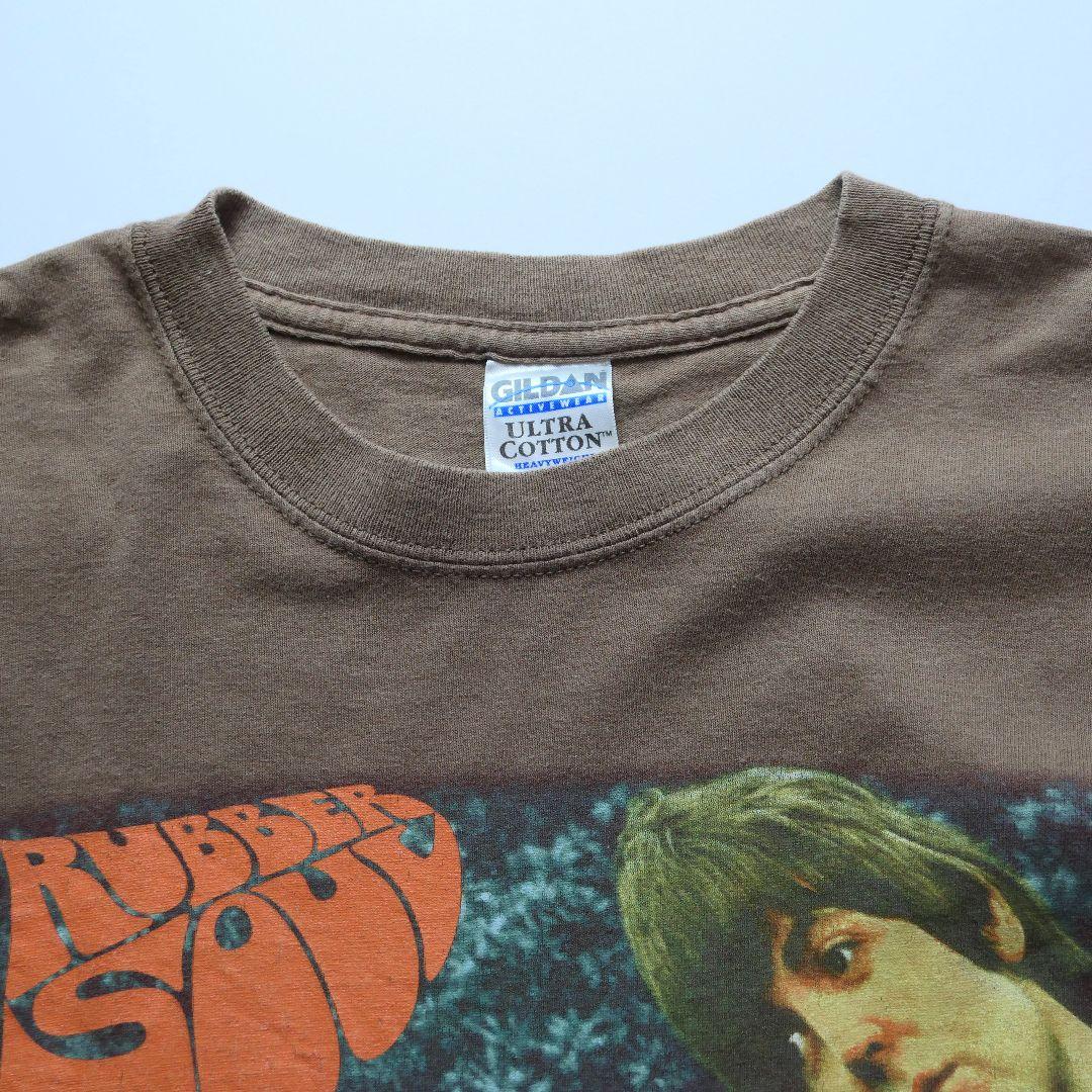 VINTAGE 90s M-L Rock Band Tee "Rubber Soul" -The Beatles-