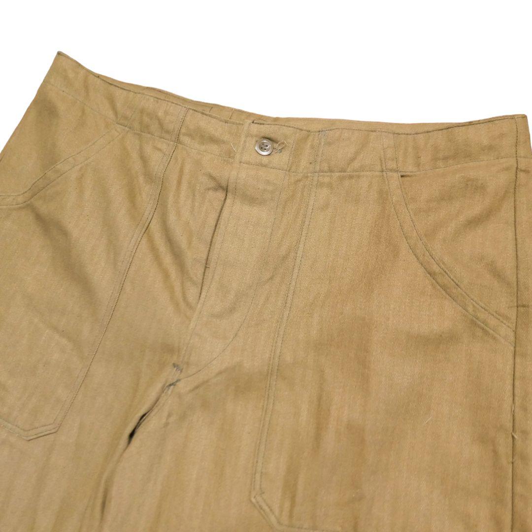VINTAGE 80s L HBT Baker Pants -CZECH ARMY-