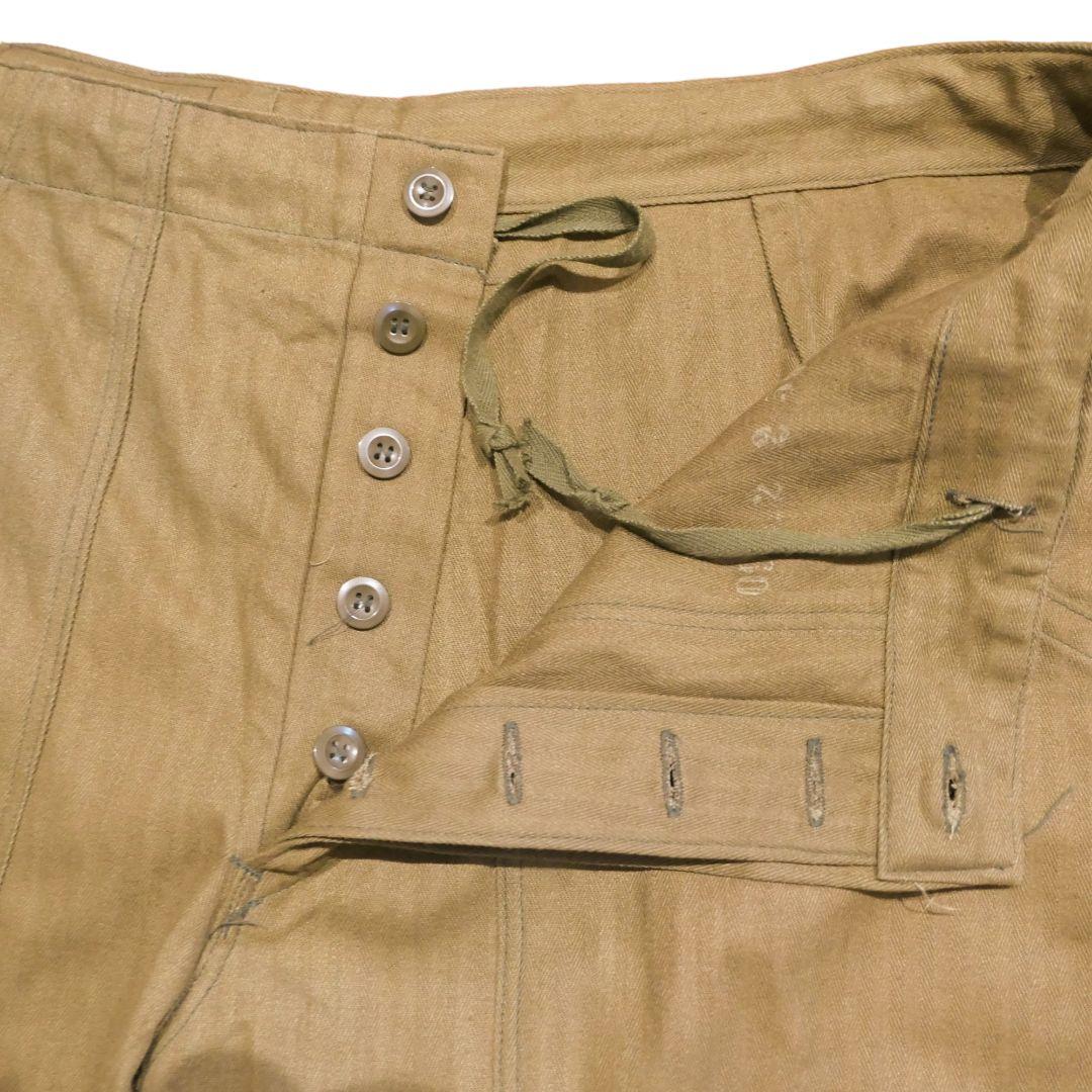 VINTAGE 80s L HBT Baker Pants -CZECH ARMY-