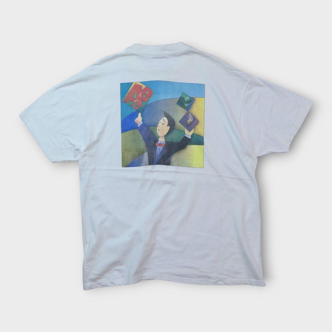 VINTAGE 90-00s XL Promotion Tee -ORACLE-