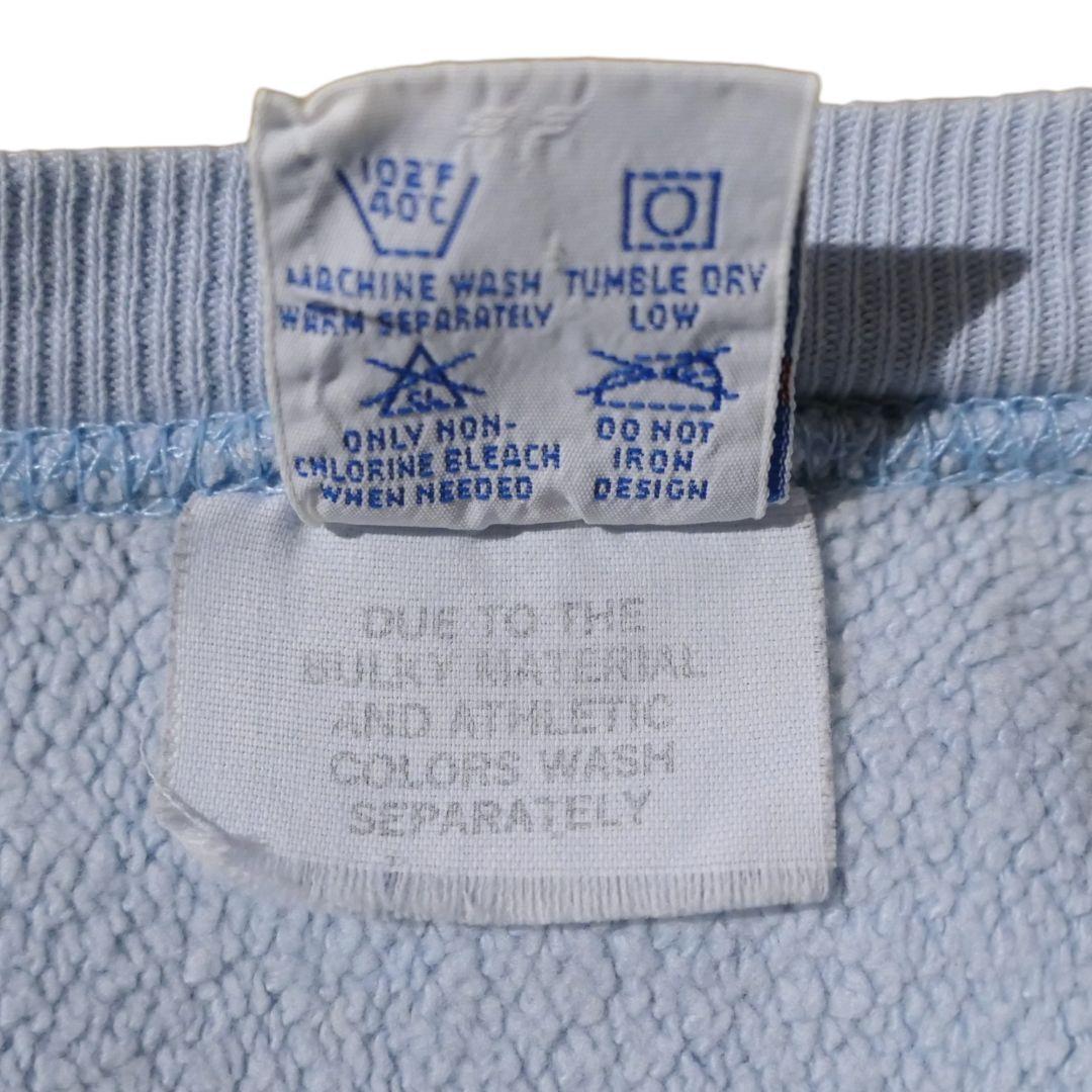 VINTAGE 90s L Reverse Weave Sweat "SKYBLUE" -Champion-