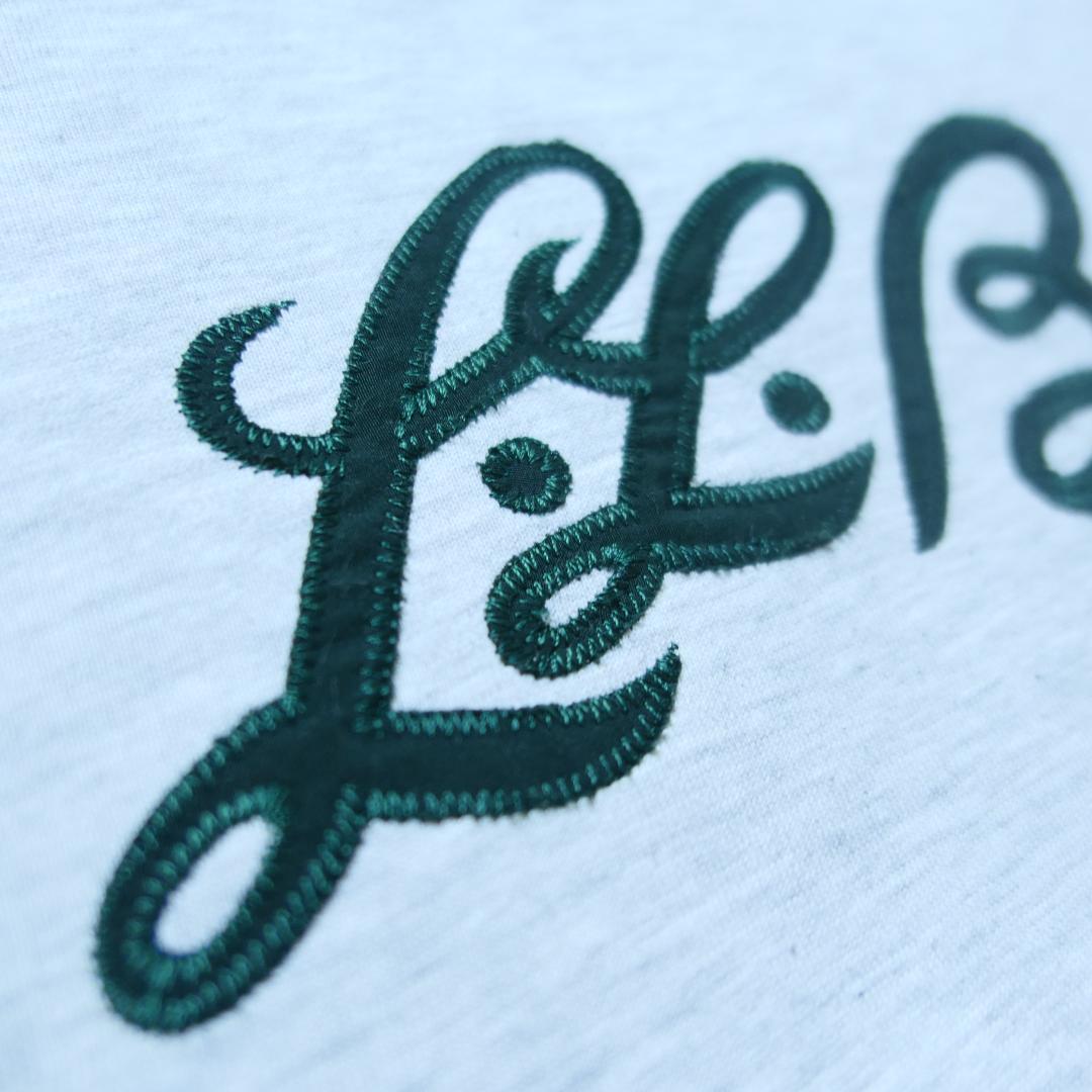 VINTAGE 90s L Logo Sweat -L.L.Bean × Russell Athletic-
