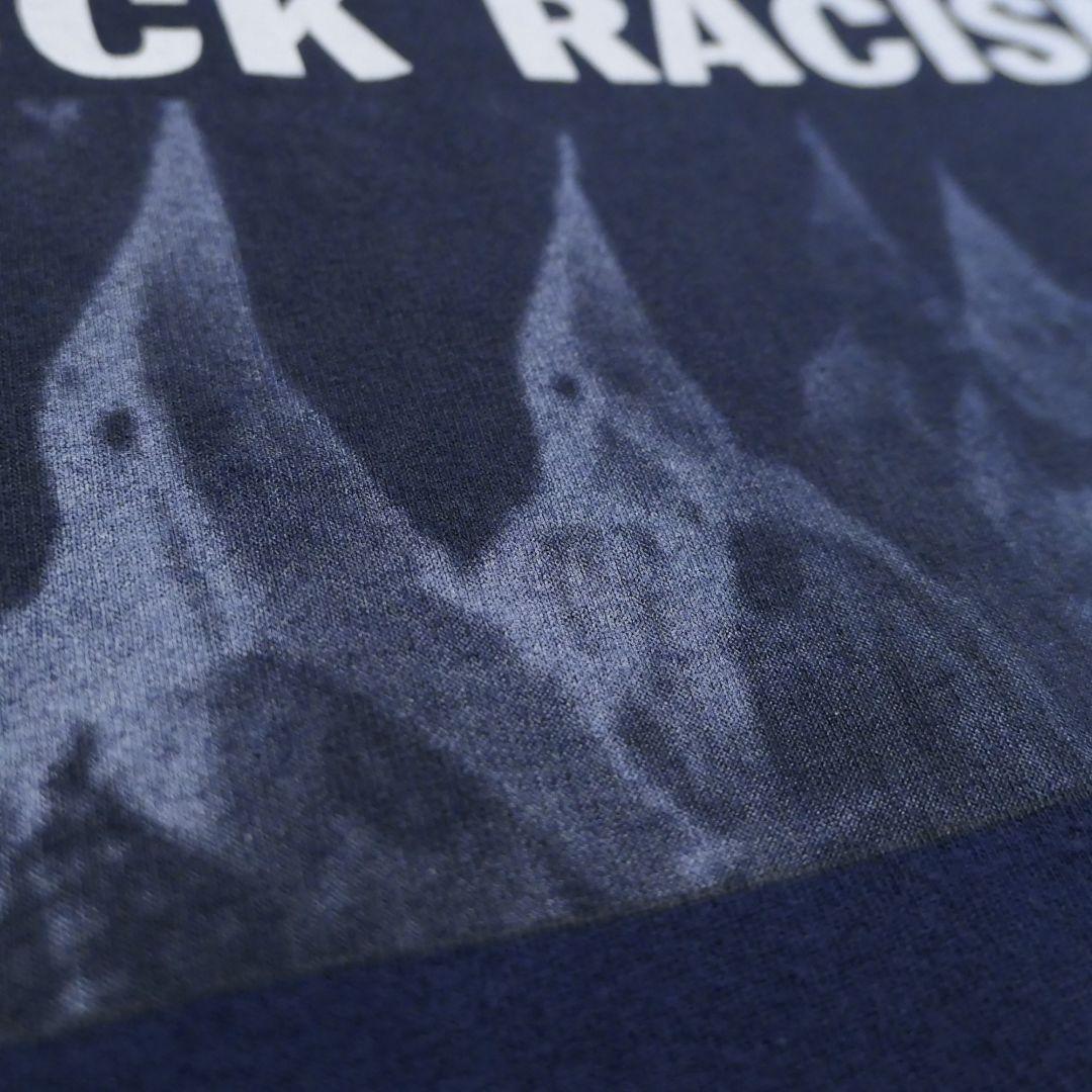 VINTAGE 90-00s XL Message Tee -Fuck Racism-