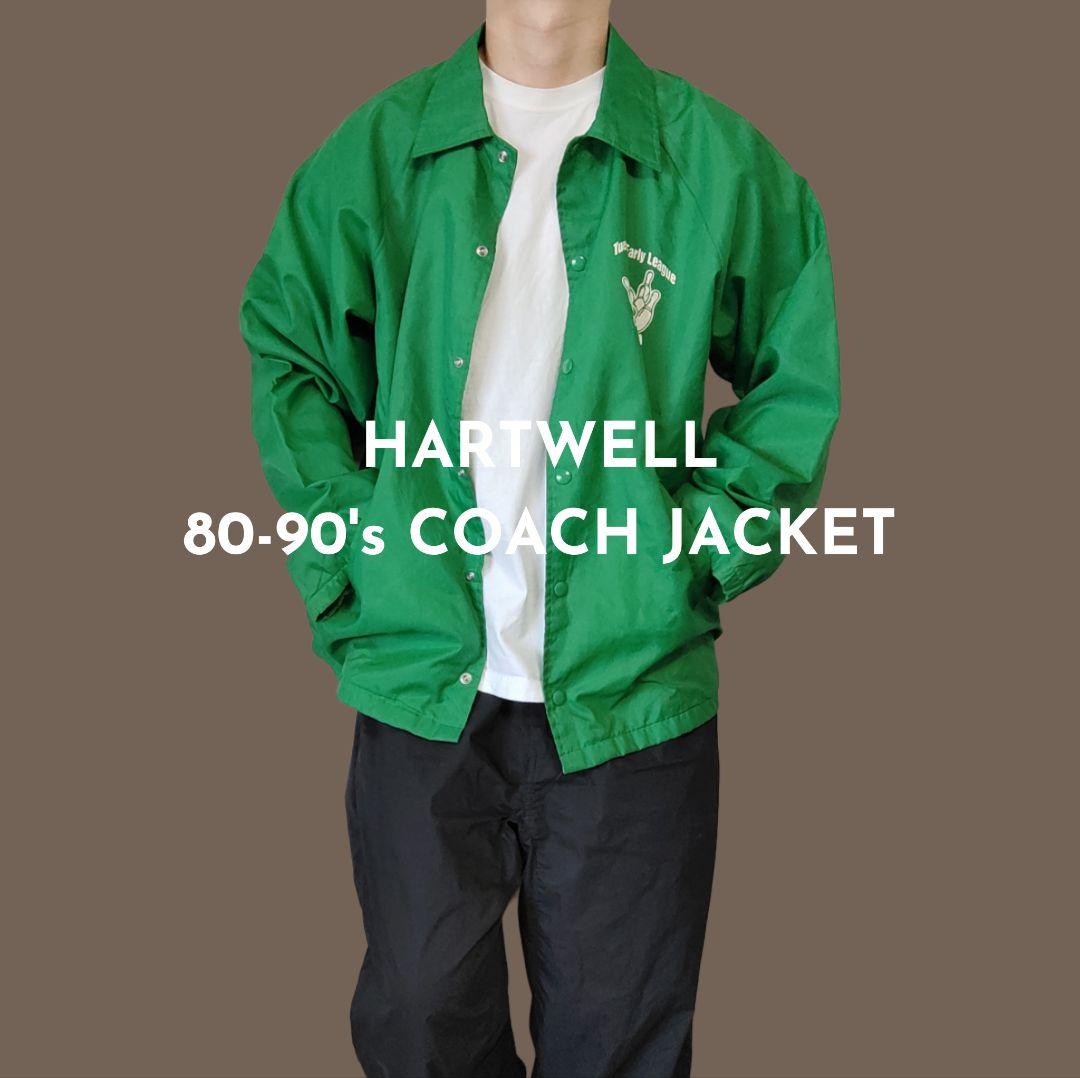 Vintage 80-90s L Coach jacket -HARTWELL-