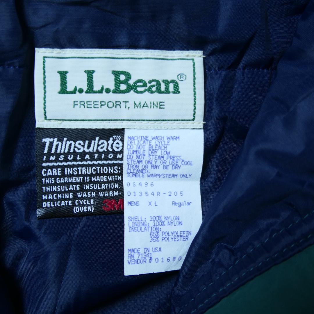 VINTAGE 80s XL Nylon Anorak Parka  -L.L.Bean-