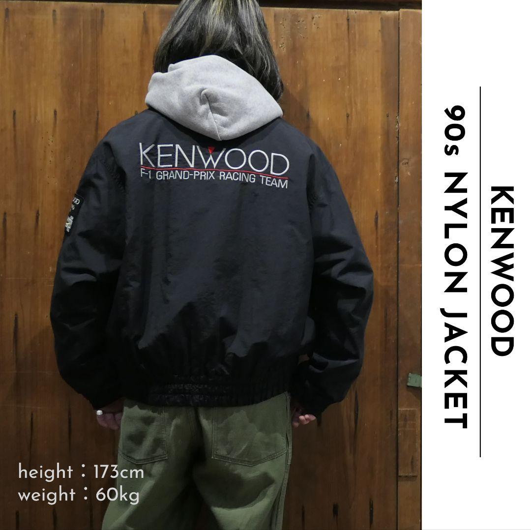 VINTAGE 90s L Nylon Jacket "KENWOOD"