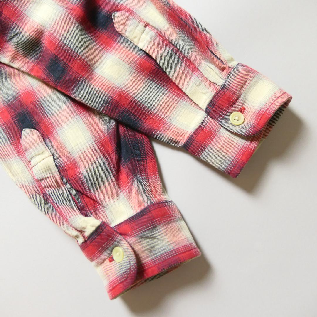 VINTAGE 00s L Ombre Check Shirt -GAP-