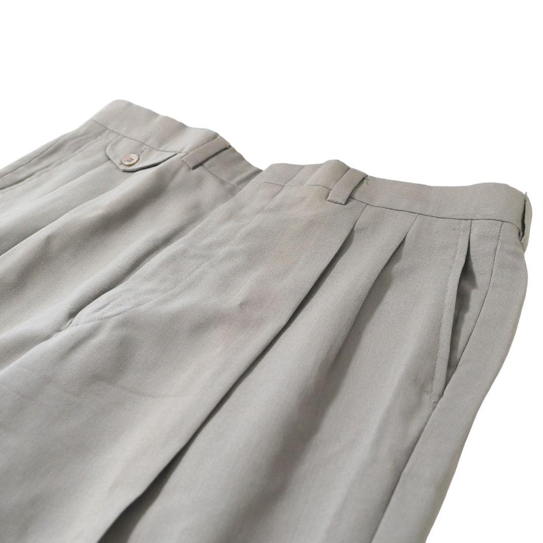 VINTAGE 70-80s Two-tuck slacks -PENDLETON-