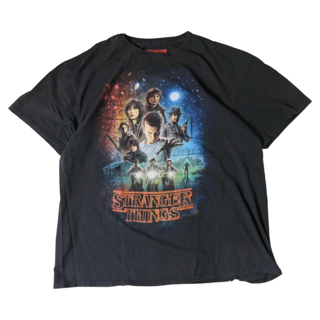 USED XL Movie T-shirt -STRANGER THINGS-