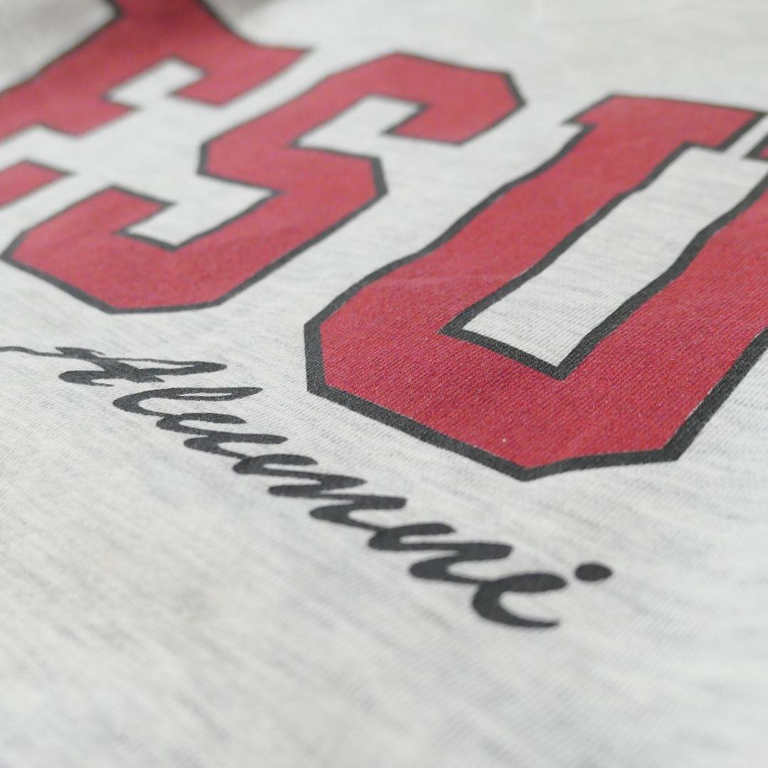 USED L Collage sweat -GEAR-