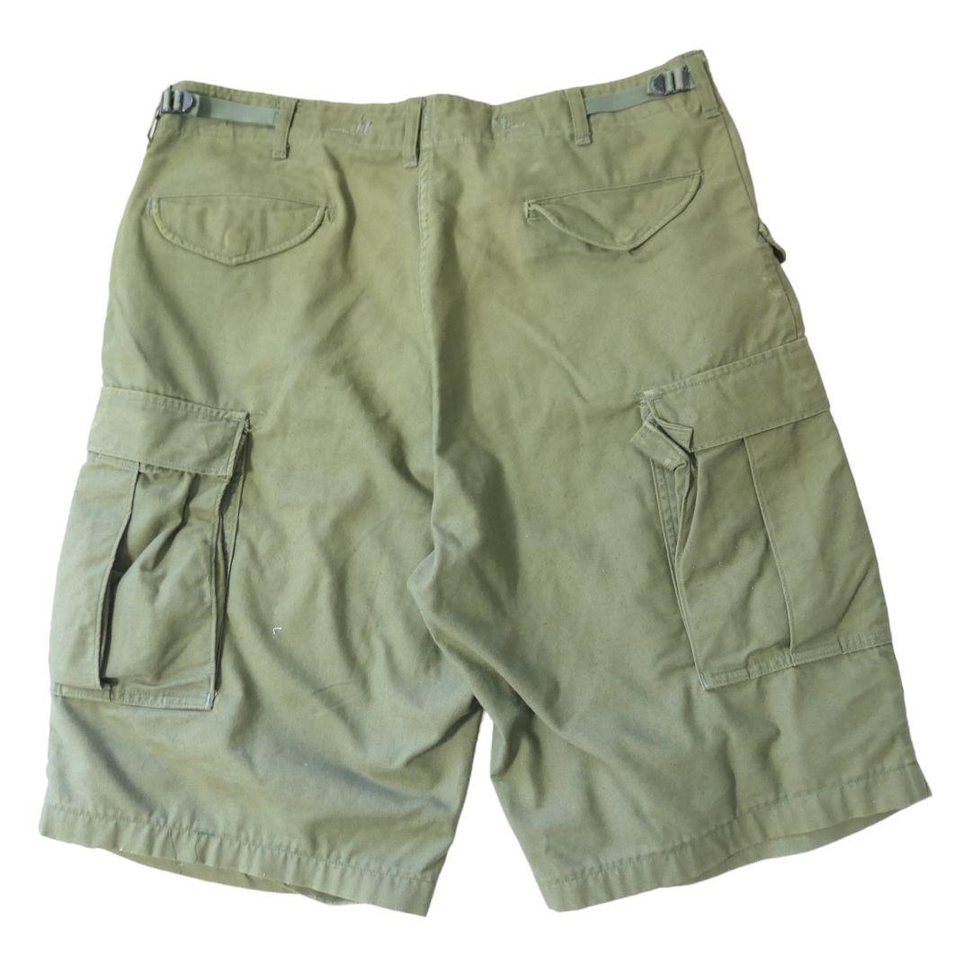 VINTAGE 70s M M-65 field cargo shorts -U.S.ARMY-