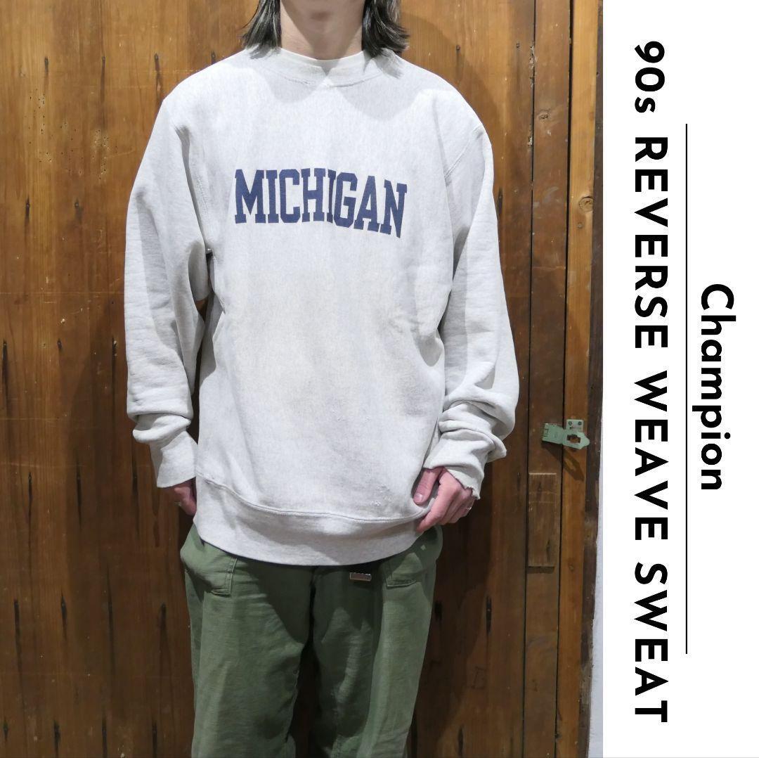 VINTAGE 90s XL Reverse weave sweat -Champion-