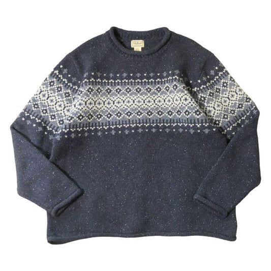 USED XL Wool sweater -L.L.Bean-