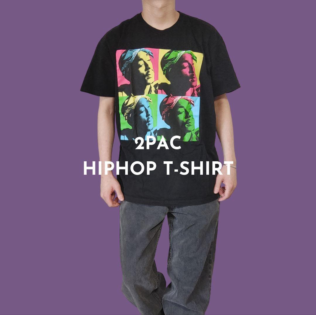 USED XL Hiphop T-shirt -2PAC-