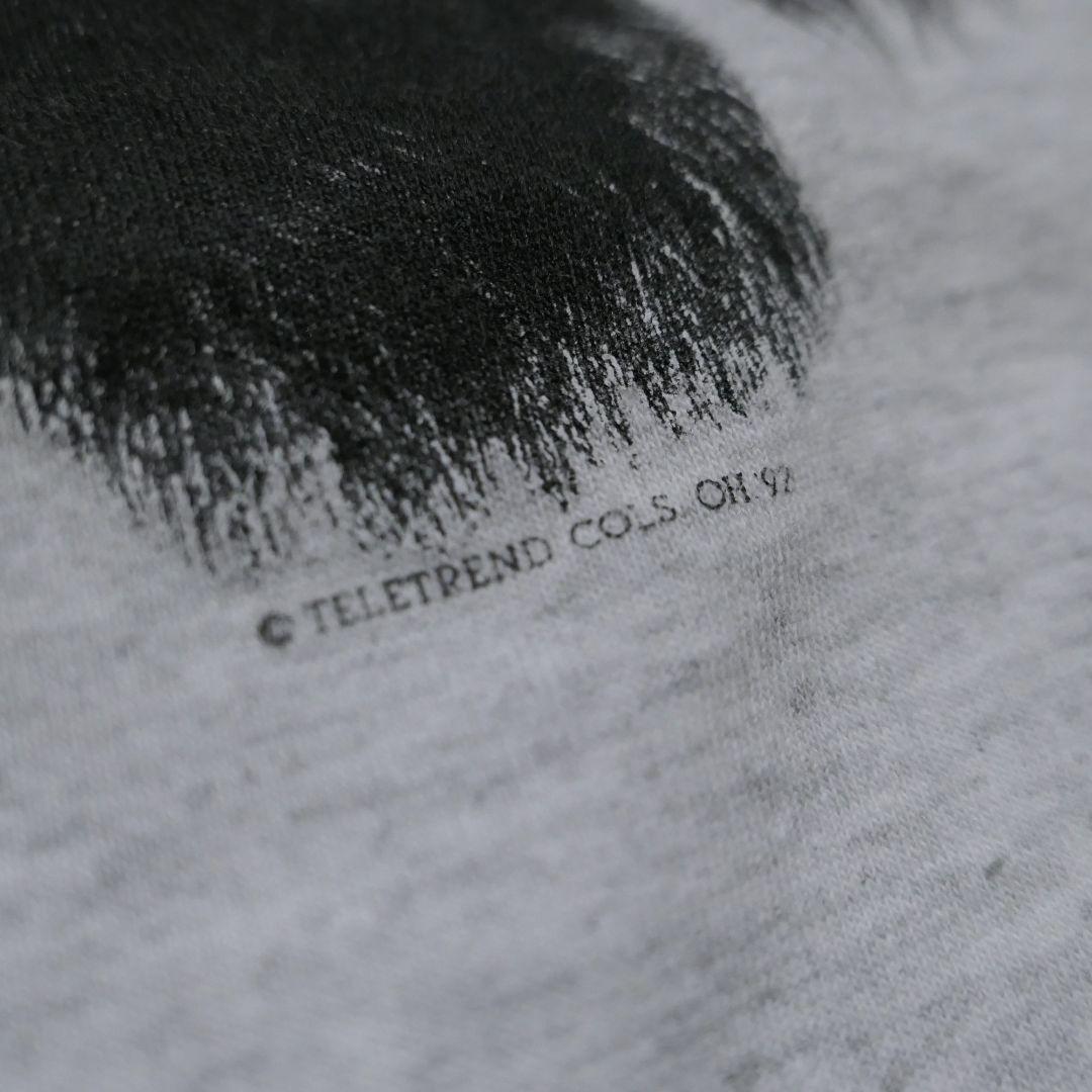VINTAGE 90s XL Dog Print Tee -TELETREND COLS-