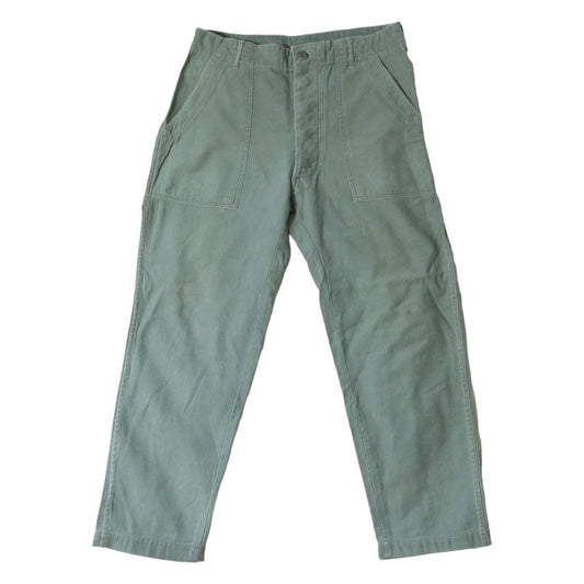 VINTAGE 70s 32inch OG-107 Baker pants -U.S.ARMY-