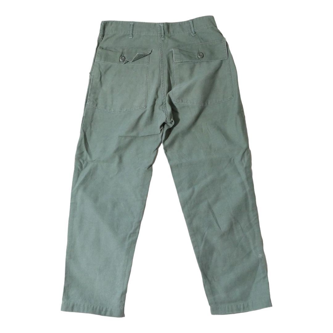 VINTAGE 70s 32inch OG-107 Baker pants -U.S.ARMY-