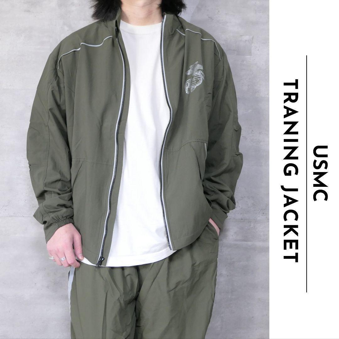 DEADSTOCK L-S Traning jacket -USMC-