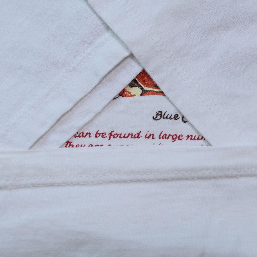 VINTAGE 90s L Promotion Tee -The Blue Crab-