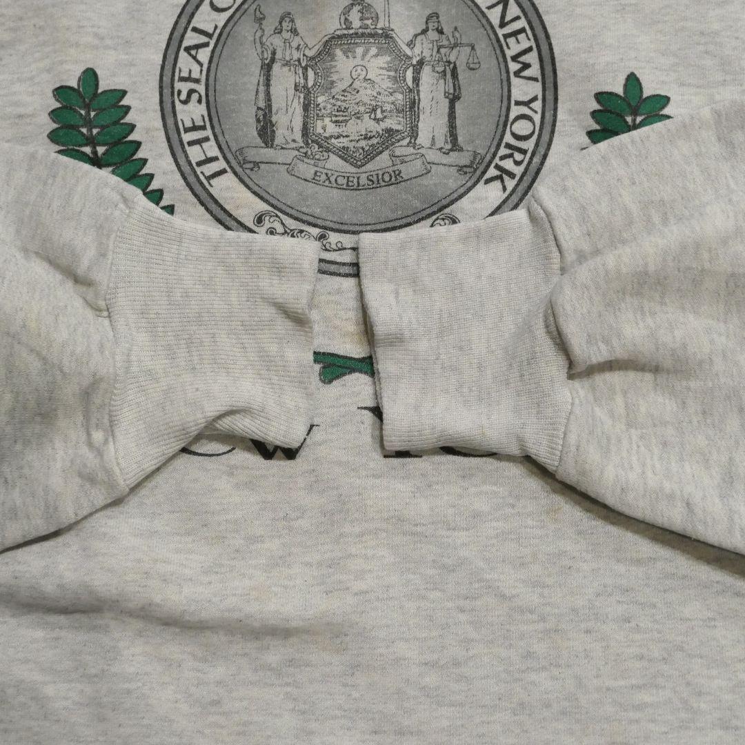 VINTAGE 90s Collage sweat -HANES-