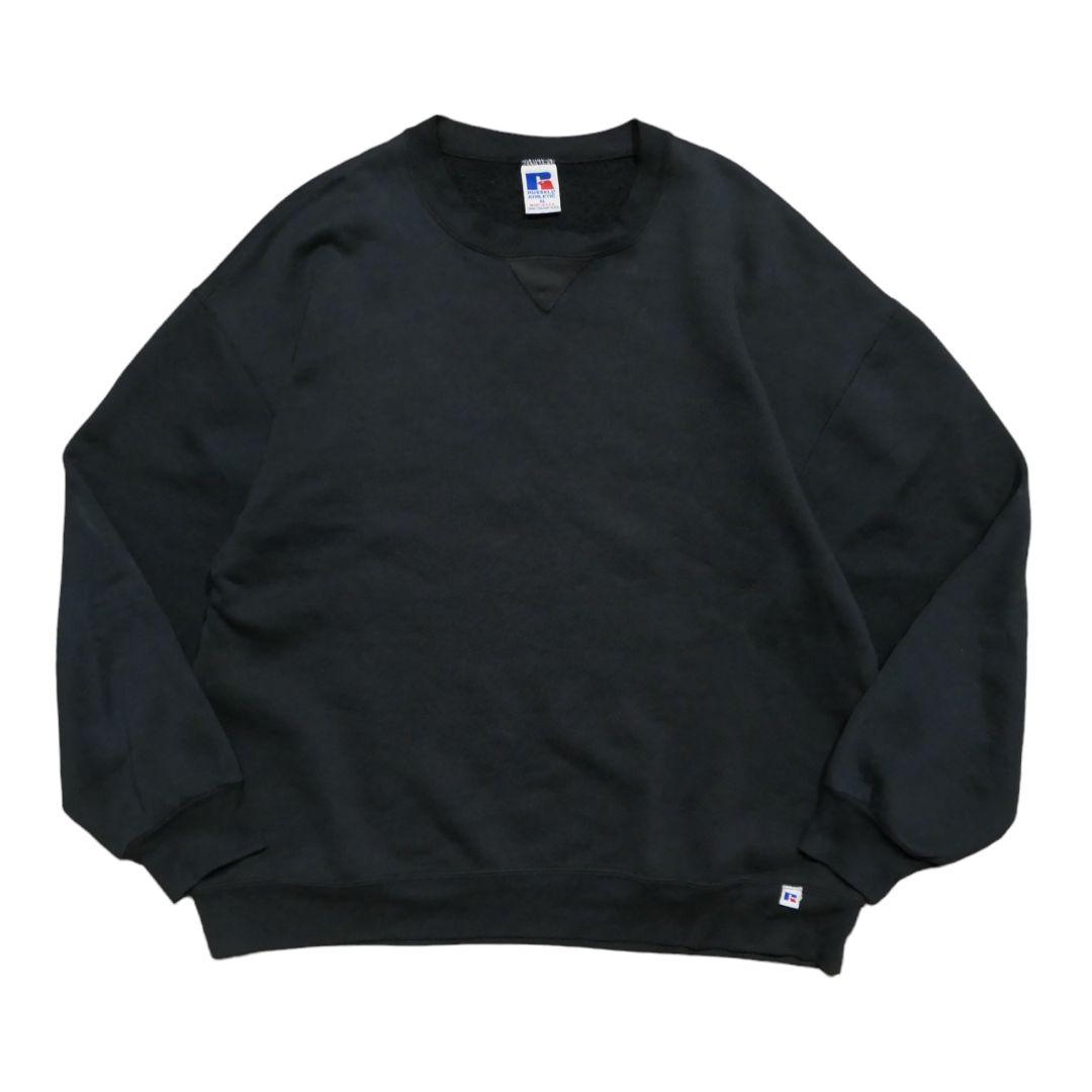 VINTAGE 90s XL Logo Sweat -Russell Athletic-