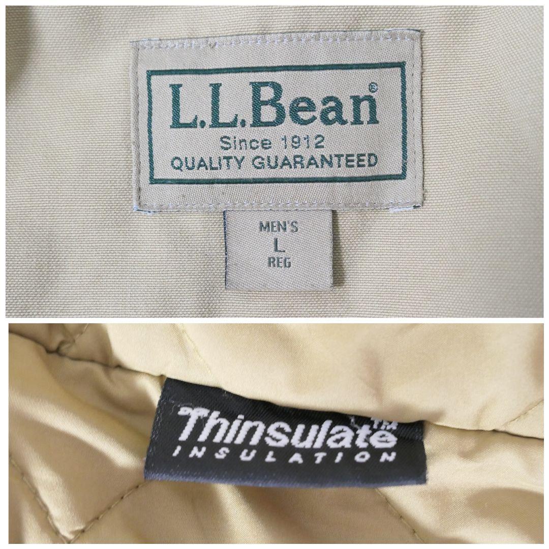 USED L Inner cotton coveralls -L.L.Bean-