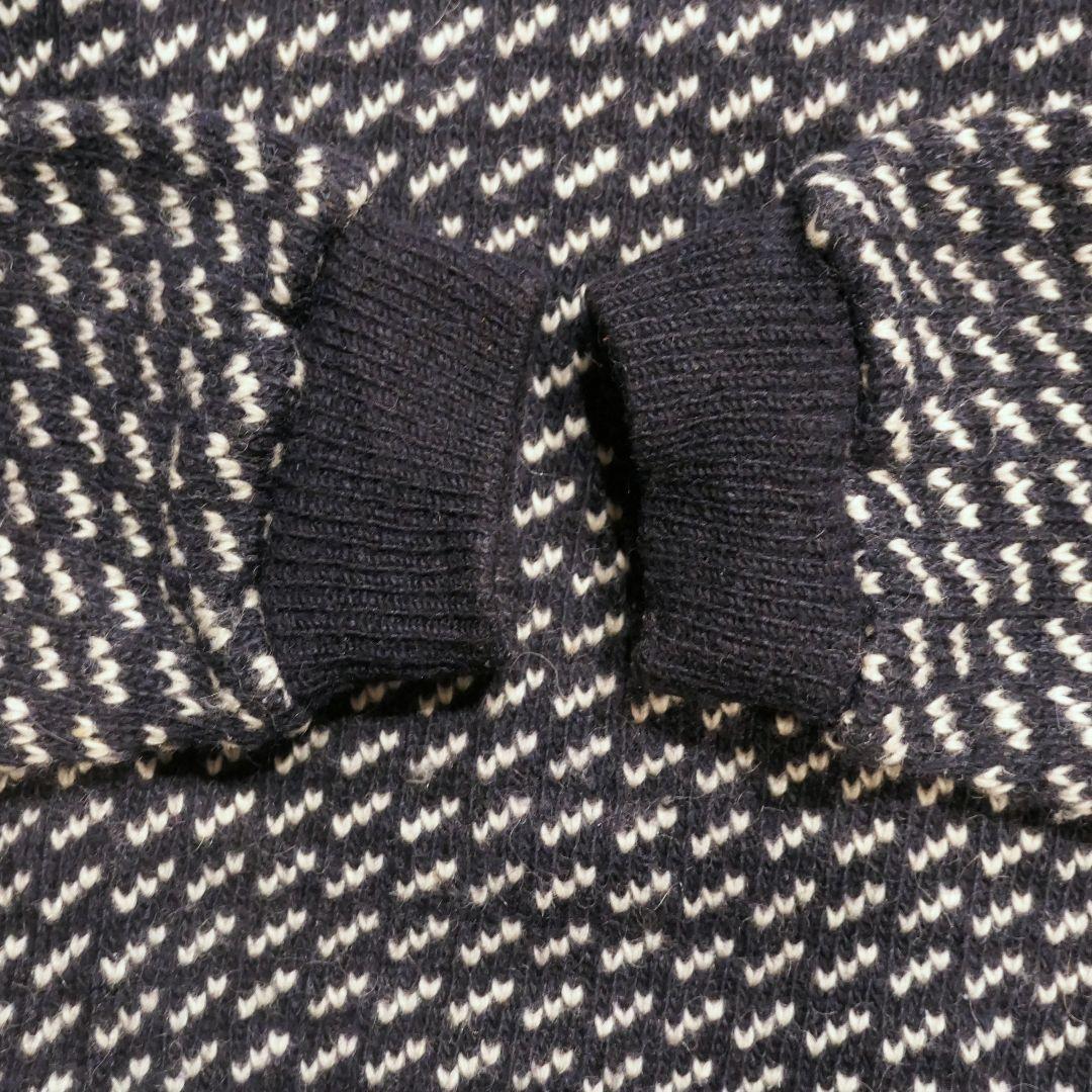 VINTAGE 80s Birds eye knit sweater -L.L.Bean-