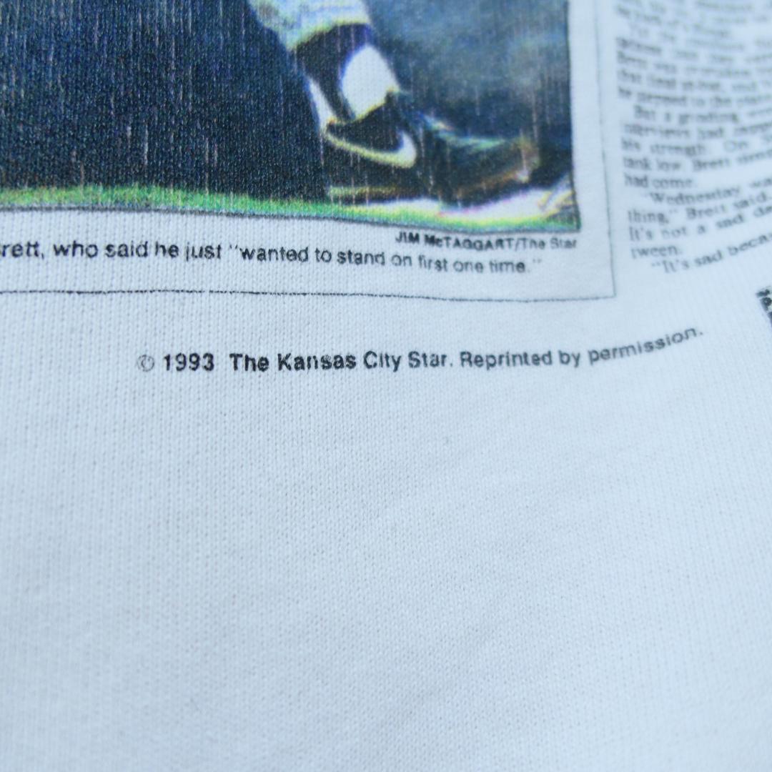 VINTAGE 90s XXL Newspaper Sweat
