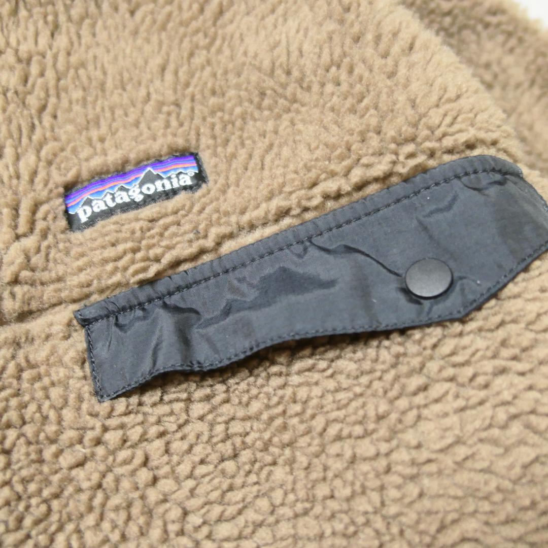 VINTAGE 00s S Halfsnap Nylon/Fleece Reversible Jacket "GLISSADE" -Patagonia-