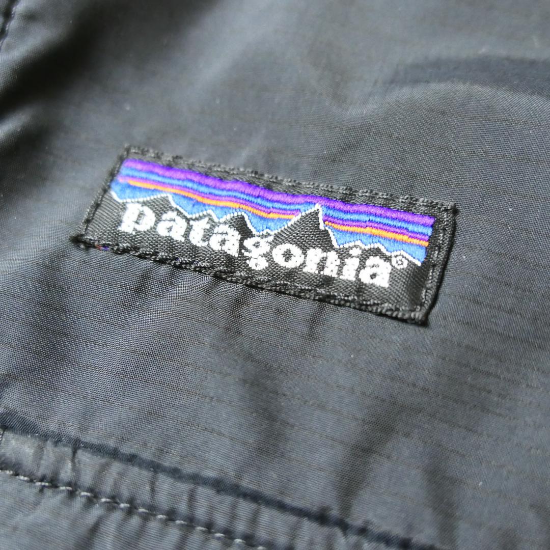 VINTAGE 00s S Halfsnap Nylon/Fleece Reversible Jacket "GLISSADE" -Patagonia-