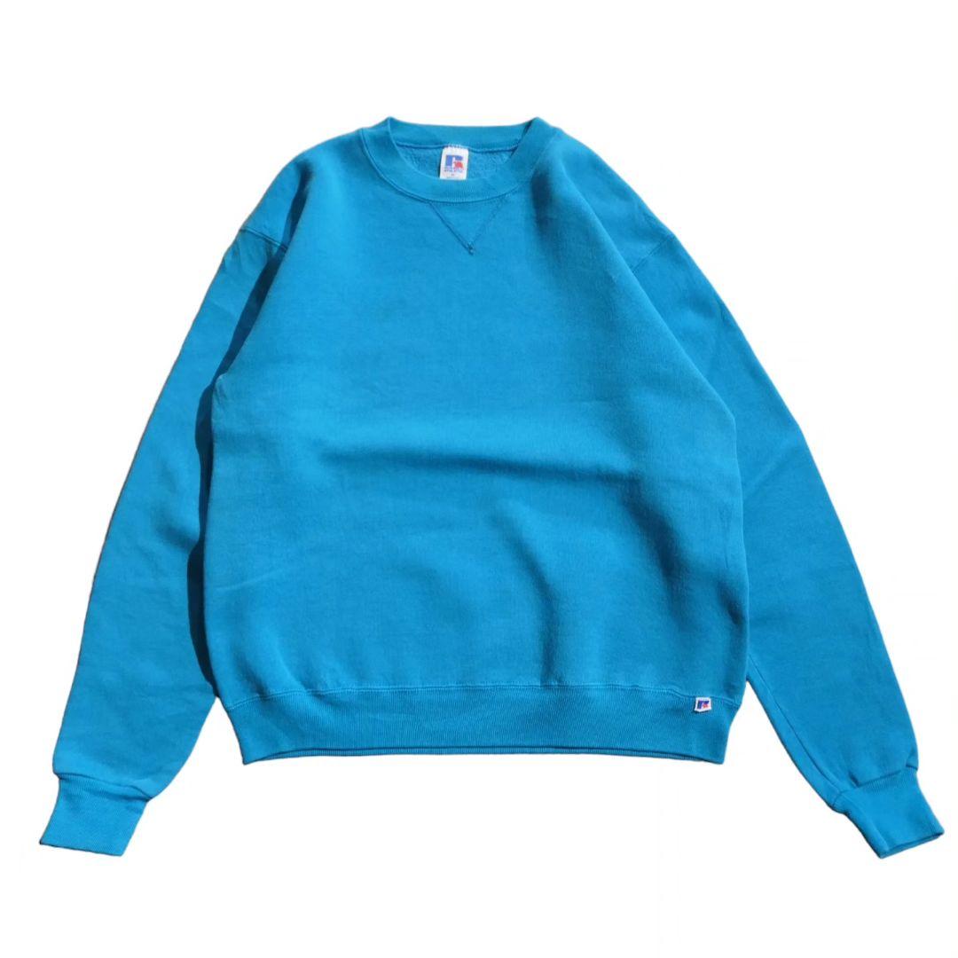 VINTAGE 80-90s M Logo Sweat -Russell Athletic-