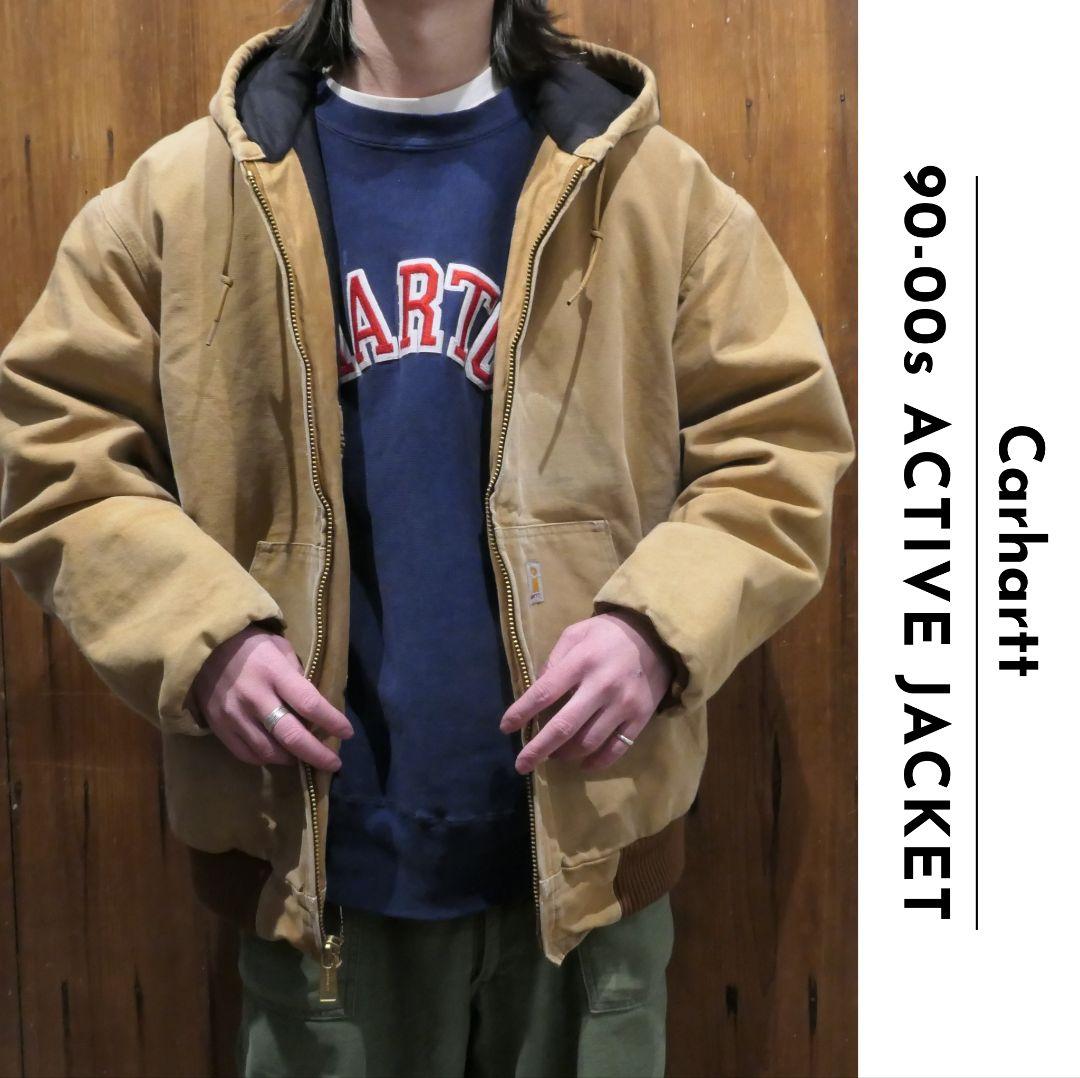 《希少》90's Carhartt カーハート/ active jacketsizeM