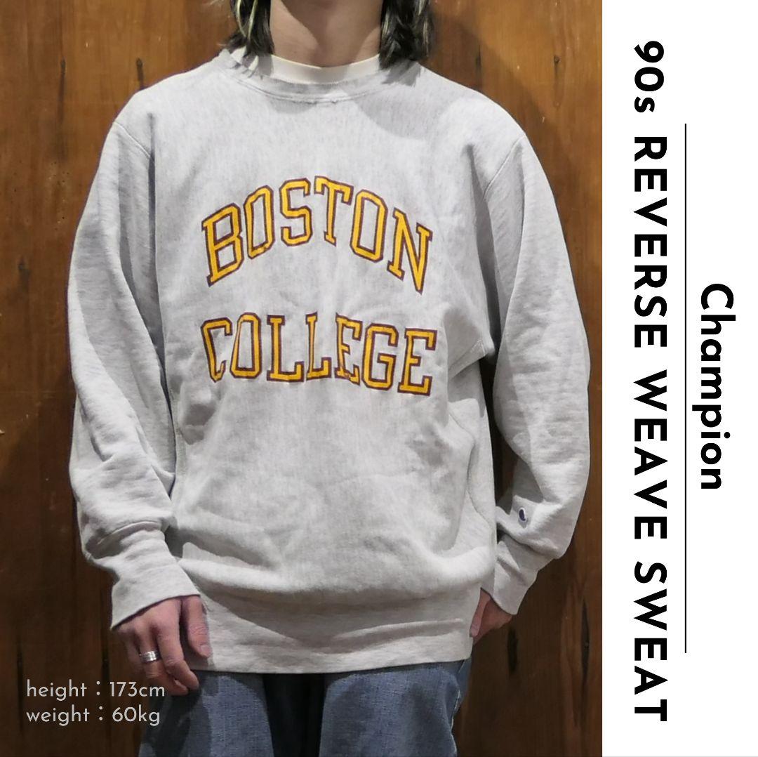 VINTAGE 90s L Reverse Weave Sweat -Champion-