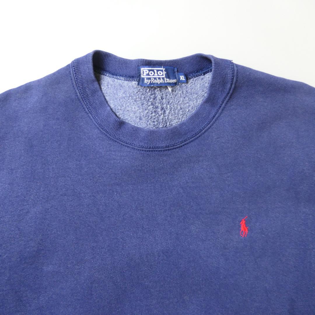 VINTAGE 90s XL Logo Sweat -Ralph Lauren-