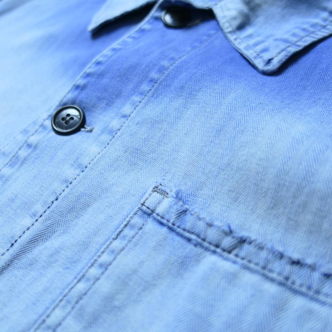 VINTAGE 50-60s L French Work Jacket