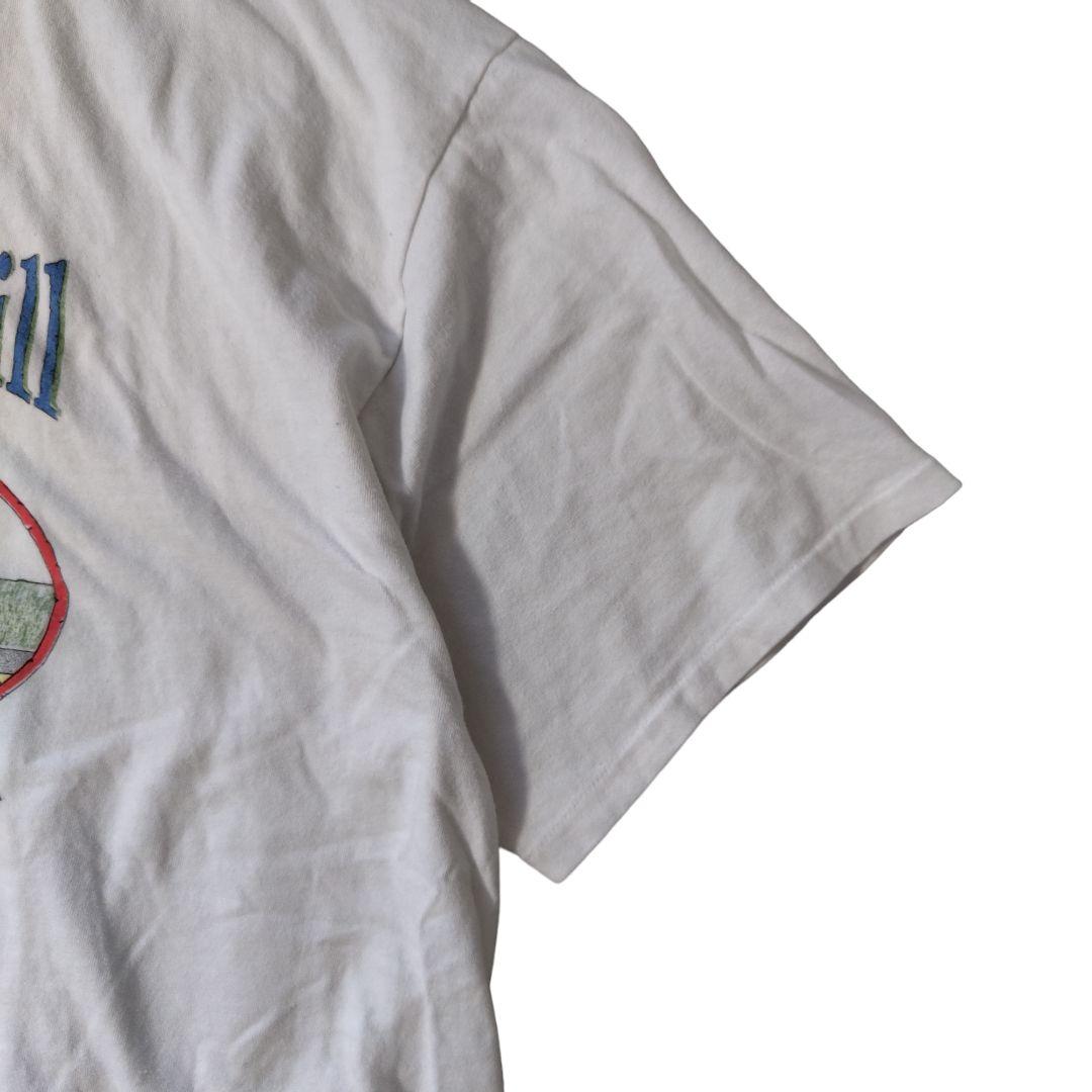 VINTAGE 80-90s XXL Print T-shirt -HANES-