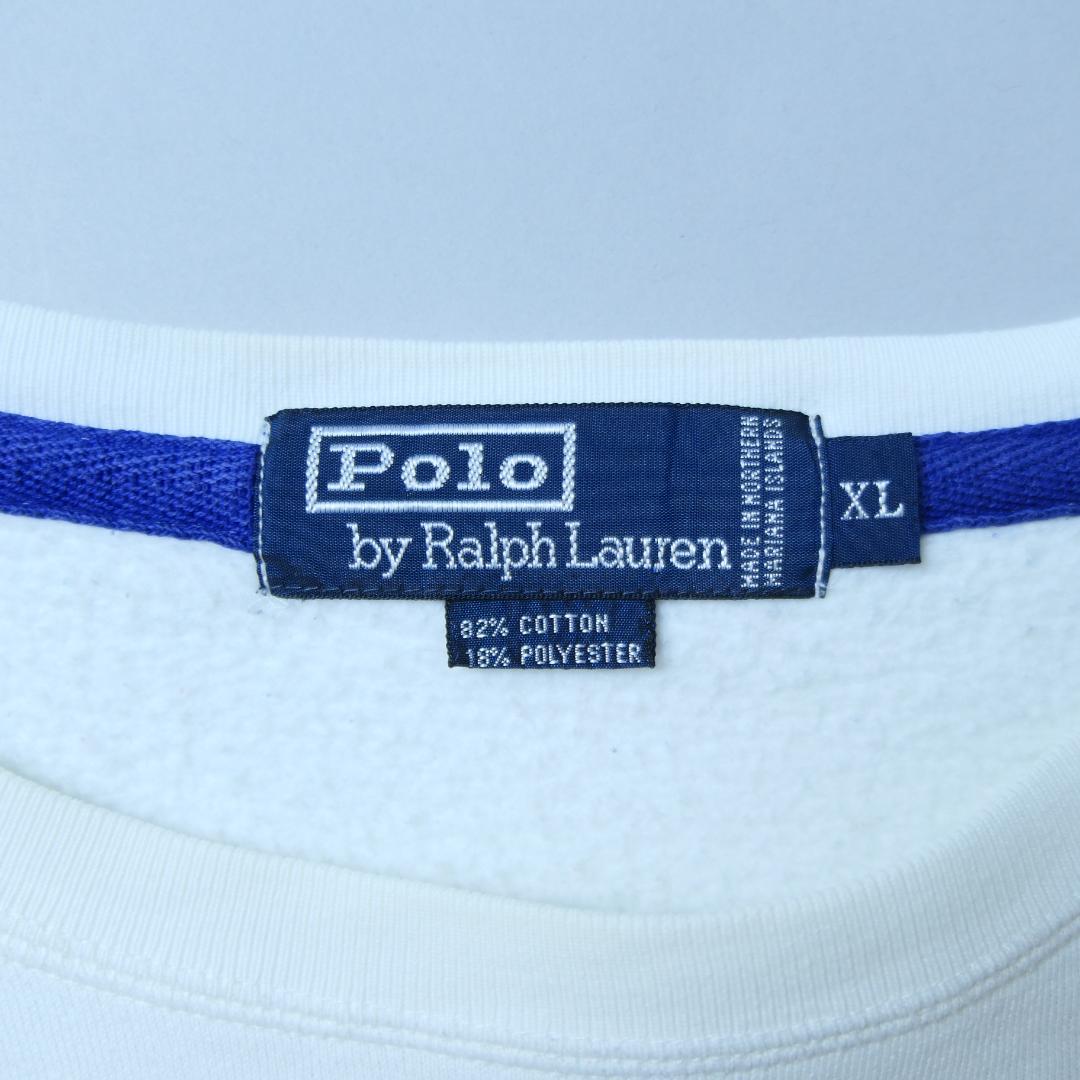 VINTAGE 90s XL Logo Sweat -Ralph Lauren-