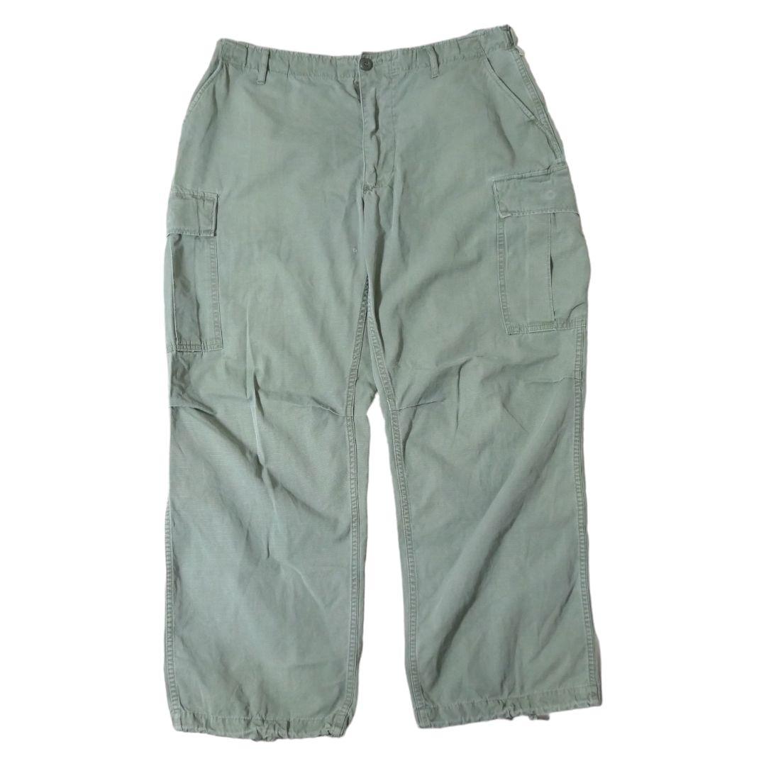VINTAGE 60s REGULAR-LARGE Jungle fatigue pants -U.S.ARMY-