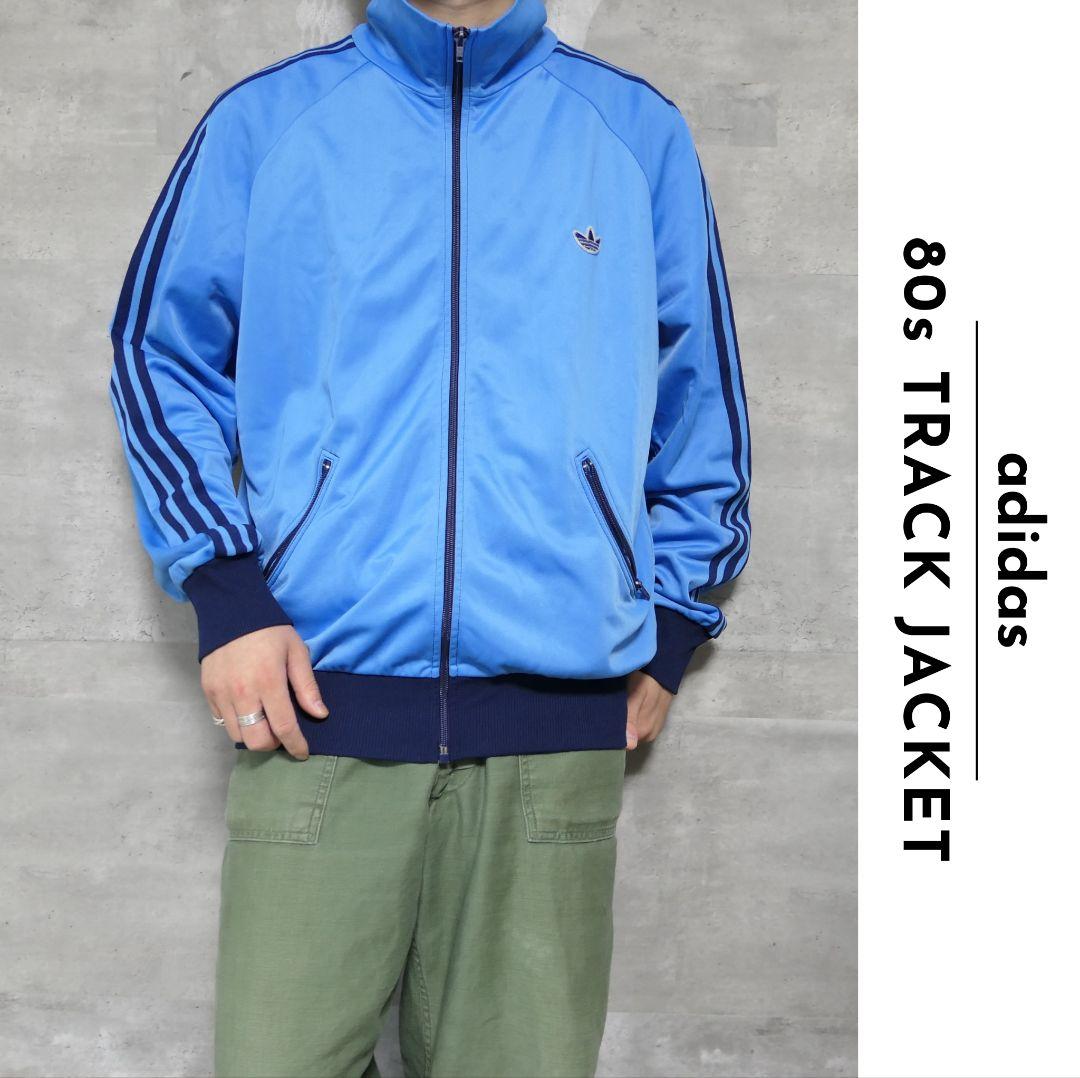 VINTAGE 80s L Track jacket -adidas originals-