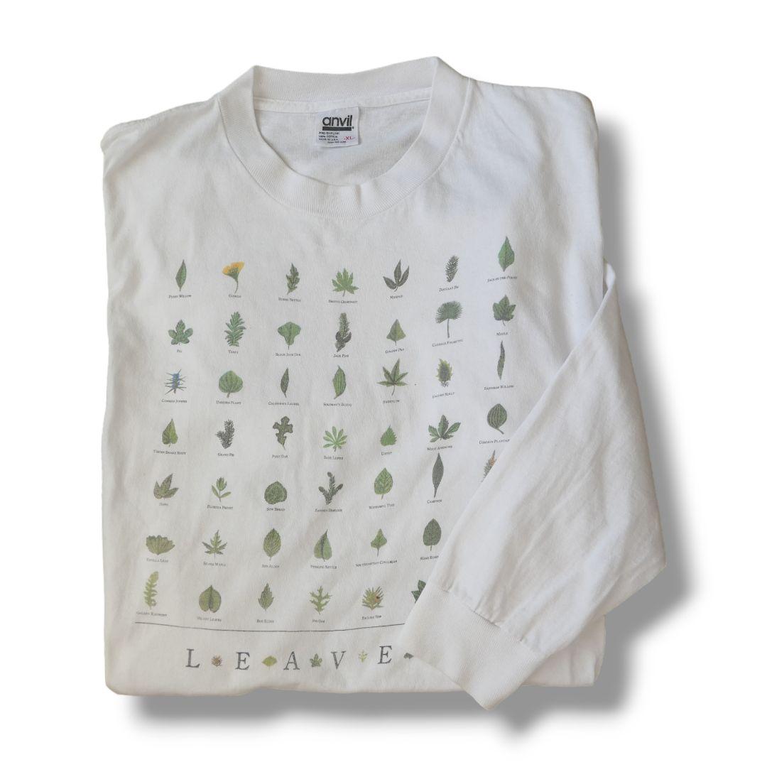 VINTAGE 90s XL L/S Promotion Tee -THE NATURE COMPANY-