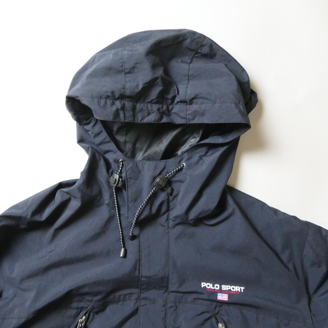VINTAGE 90s L-XL Nylon Jacket -POLO SPORT-