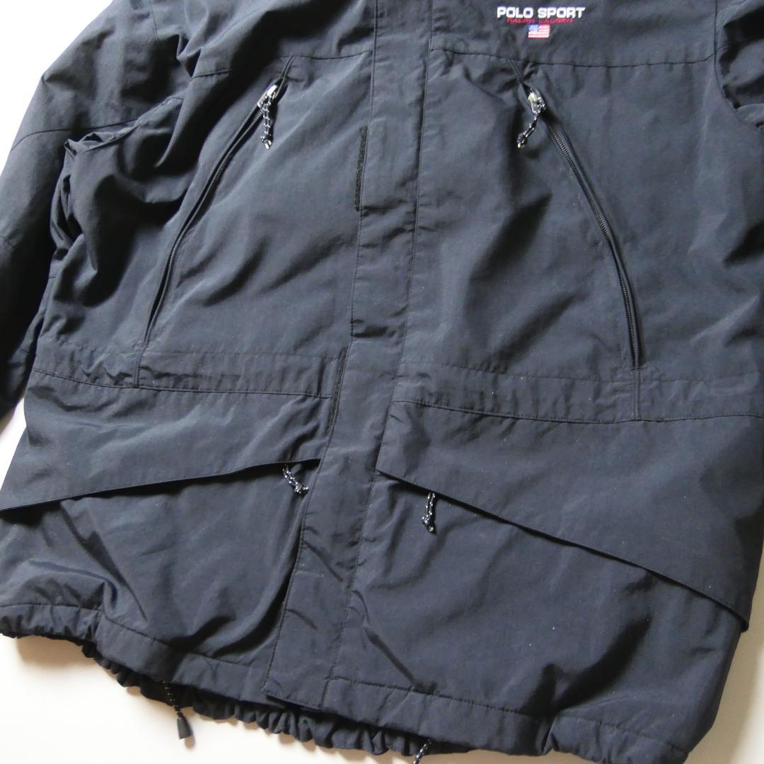 VINTAGE 90s L-XL Nylon Jacket -POLO SPORT-
