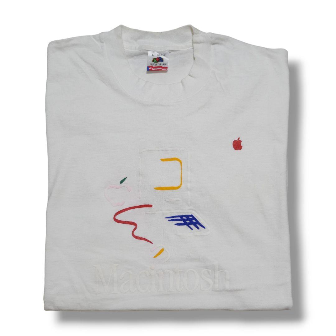 VINTAGE 90s L Promotion Tee "Macintosh" -Apple-