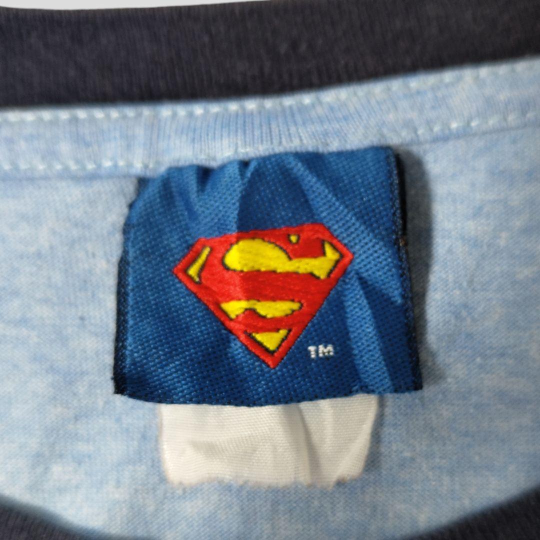 [SUPERMAN] ringer t-shirt / XL