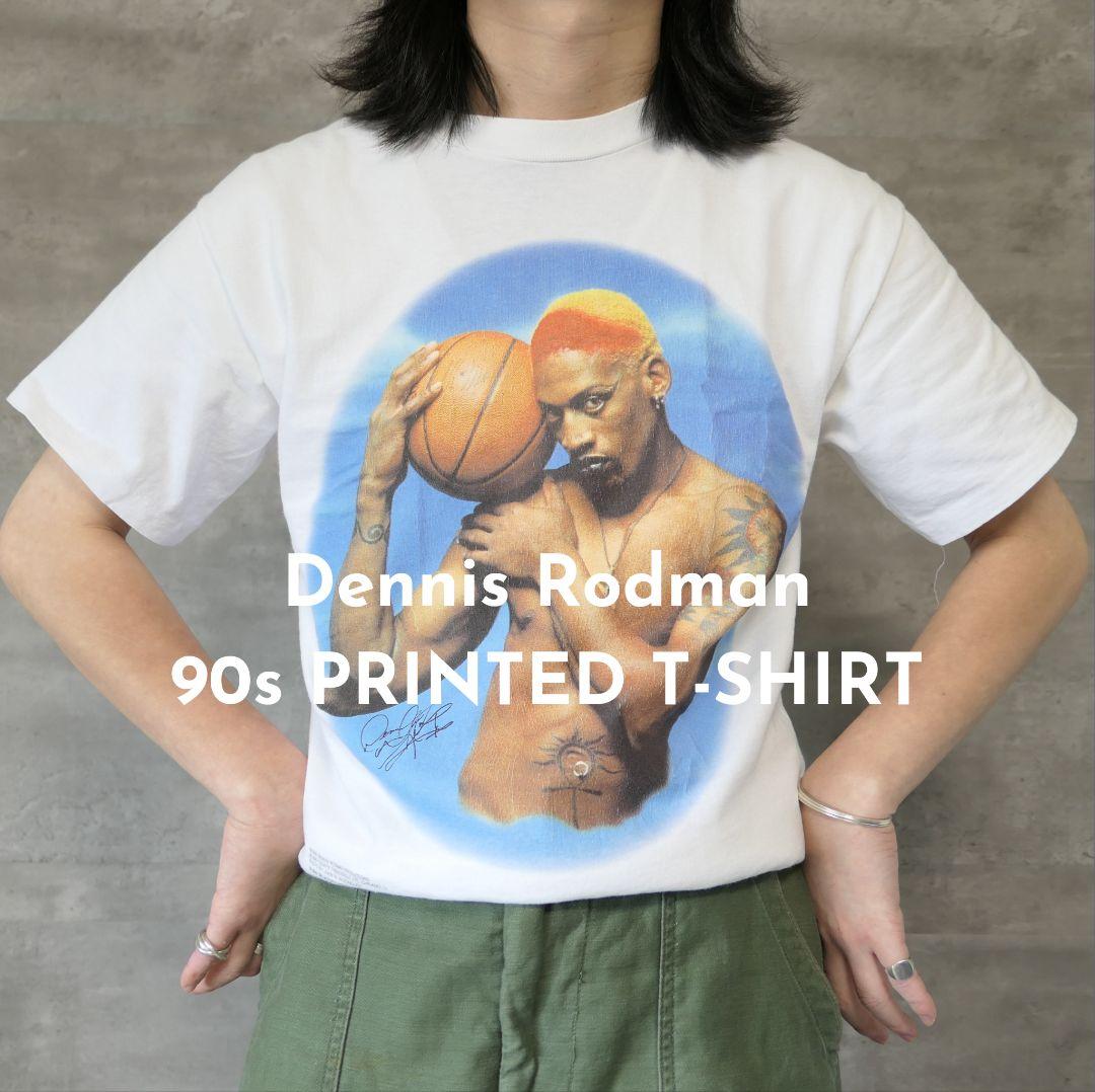 VINTAGE 90s M NBA T-shirt -Dennis Rodman-