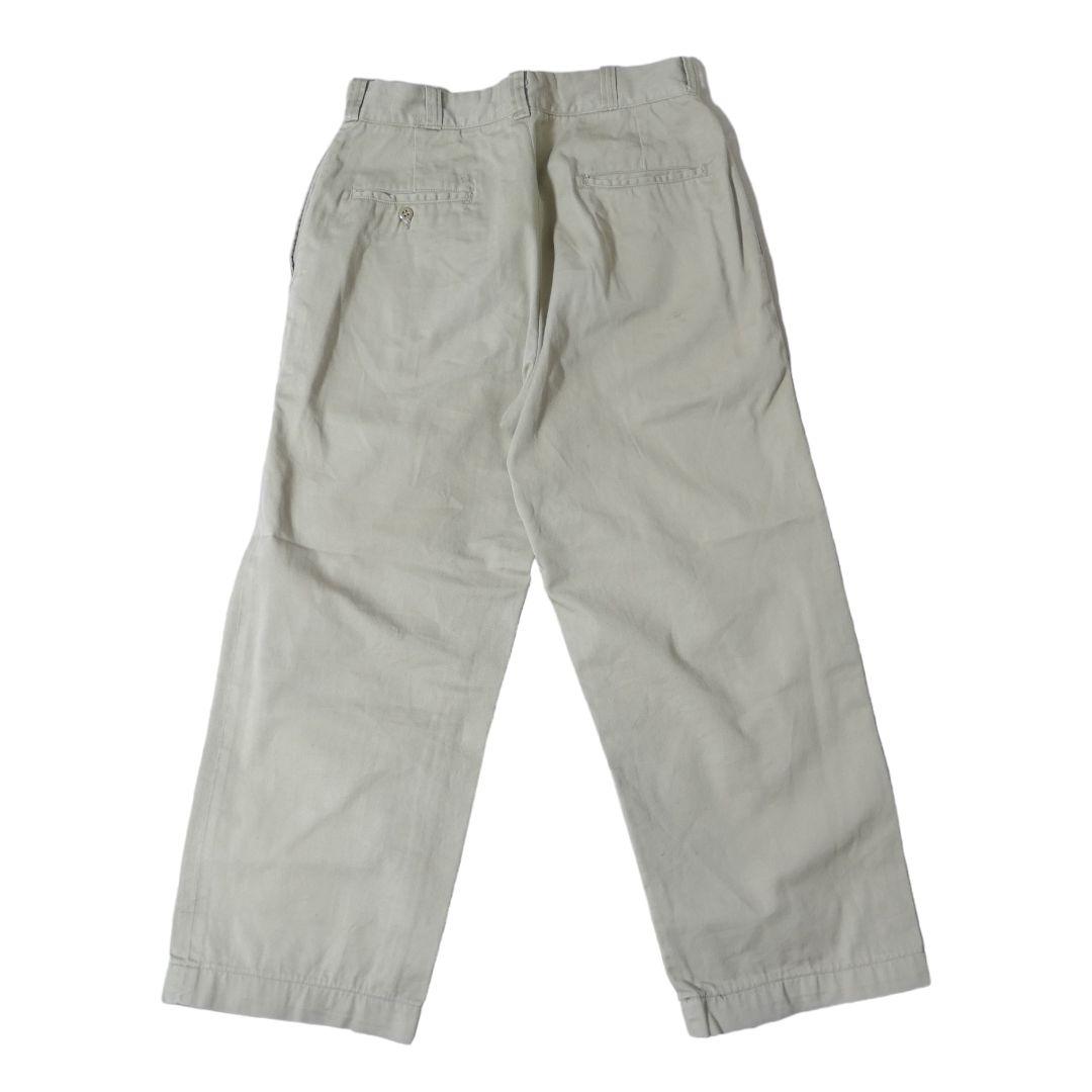 VINTAGE 60s 30inch Militaly chino trousers -U.S.ARMY-