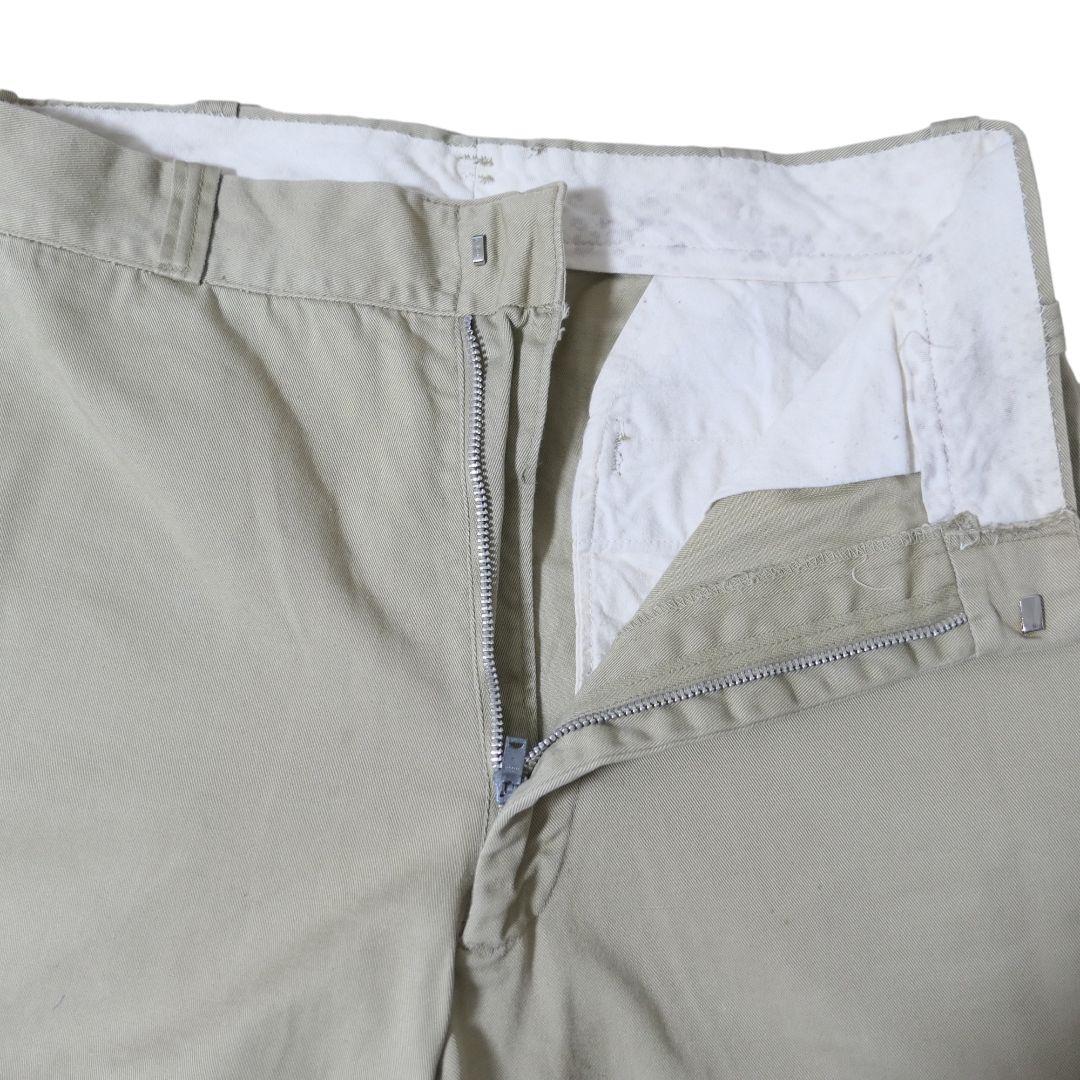 VINTAGE 60s 30inch Militaly chino trousers -U.S.ARMY-