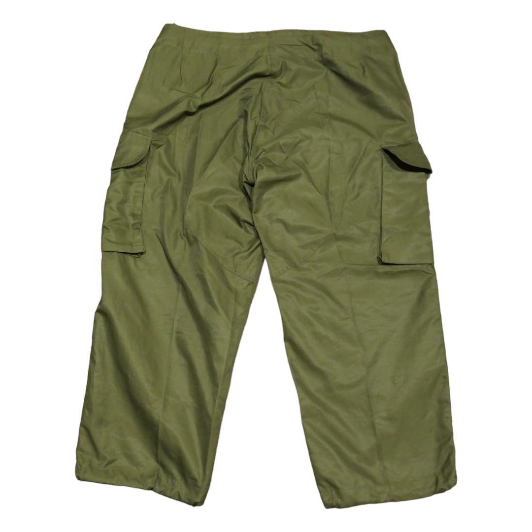 DEADSTOCK 80s L-S ECW WINDPROOF OVER PANTS -Canadian Army-