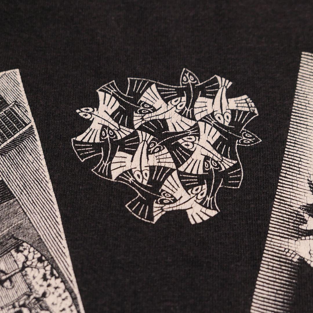 VINTAGE 90s XL Art Tee -M.C.Escher-