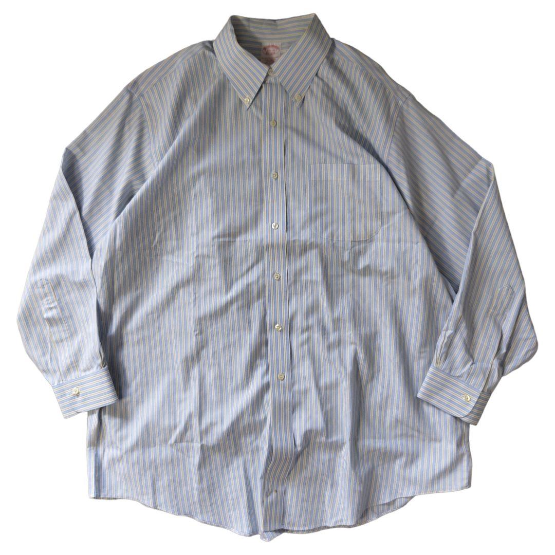 USED XL Stripe bd shirt -BrooksBrothers-